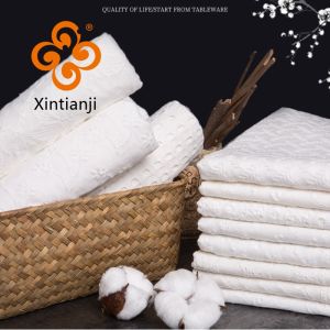 White Pure Cotton Embroidery Fabric Tulle Hollow Lace Fabric Diy Dress Handmade Fabric