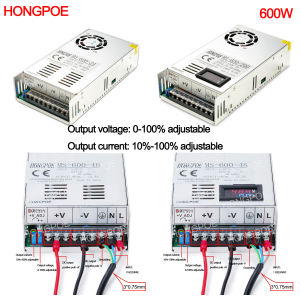 Digital Display Adjustable 600W Power Supply: A Comprehensive Guide