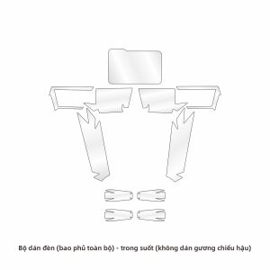 MOYUMO | Phim Bảo Vệ Chống Nước Không Thể Thấy Đựng Cải Tạo Xe Máy