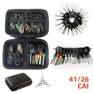 Bộ Dụng Cụ Tháo Đầu Nối Dây Điện Ô Tô 41/26 Chi Tiết Dụng Cụ Sửa Chữa Cơ Khí Bộ Tháo Chốt Bằng Thép Không Gỉ