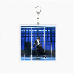 Bandai | For Popular Music Singers MJ Series Peripheral 5cm Acrylic KeyChain Custom Cartoons Backpack Pendant Accessories Festival Gift