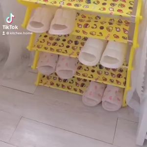 Kệ để giày kệ chữ Z 4 ngăn đựng giày dép thông minh tiện ích vật dụng đa năng sắp xếp giày dép gọn gàng ngăn nắp và sạch