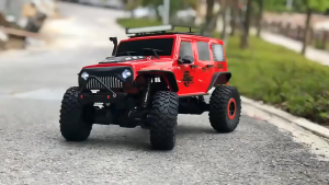 1:10 WLRC 4WD RC Off-road Vehicle With LED 2.4G Control Climbing Car Toy Car For Boys Birthday Gifts