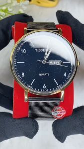 Jam Tangan Pria Kasual Asli Tahan Air Premium Original Quartz Analog New Model Fashion Impor Korean Style Stainless Steel Titanium Anti Karat Kaca Tebal Anti Pecah Kalender Date Berfungsi Luminious Bercahaya Aksesoris Arloji Men Watches Cowok COD -JXR06