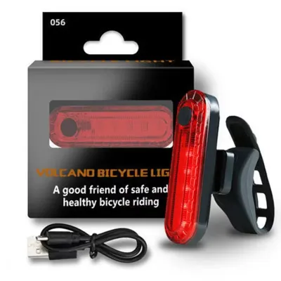 USB-C Rechargeable Bicycle Lights Bike Safety Warning Lamp Outdoor Waterproof Cycling Flashlight For Mountain And Road Bikes
