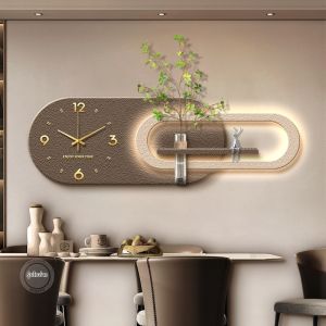 RUIBAHAO | Luxurious Wall Clock Decor Italian Style