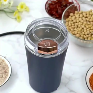 SG【Ready Stock】Coffee Grinder Electric Portable Kitchen Bean Spice Grinder Built-in Grain Crusher