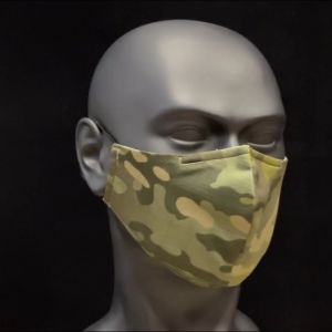 RAGON ASIAON Camouflage Mask Cover Reusable Washable Breathable with Filter Pocket