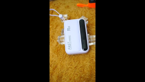 RII New R08 20000mah Portable Powerbank with 4 Cables Fast Charging with Built-in CABLE for USBiPhone Type and Micro Cable