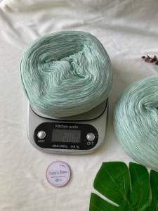 Yarn - Sợi Cotton Đài Nhũ Xà Cừ (Màu Pastel) - Dùng sản phẩm mùa hè - Sợi chập - Sợi siêu mền nhẹ và mát (Terri Store