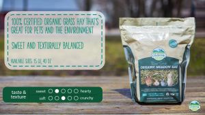 [ USA ] Cỏ Khô Organic Meadow Hay 15oz 425G Oxbow 🐶 FREE SHIP 🐶Cỏ Khô Tymothy Dinh Dưỡng Cao Cấp Thỏ Bọ Chinchilla Sóc Thú Nhỏ Oxbow