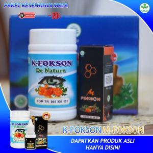 K-fokson M-fokson obat herbal Paling Ampuh Untuk mata katarak minus rabun jauh dekat silinder glaukoma Mata Berlemak merah iritasi Gatal