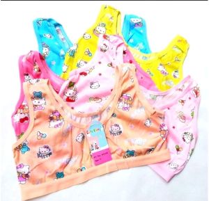 6Pcs Miniset karakter Anak CEWEK 5-13tahun SD/SMP S/M/L/XL terlaris/Miniset anak abg termurah/bh anak remaja tanpa kawat terlaris