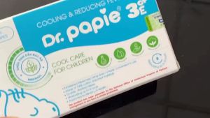Khăn Lau Hạ Nhiệt Dr.Papie 3+ Cao Cấp Làm Mát An Toàn Cho Bé 0+ Tuổi Chính Hãng.