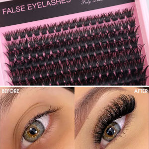 5D 10Row Dorisna ขนตาปลอมหนานุ่ม8-16mmMix กลุ่มฉลาดการต่อขนตาขนตาปลอมแต่งหน้า DIY