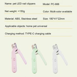 Cat Nail Clippers Cat Special Clippers Dog Pet Knife Pliers Rabbit Puppy With Light Scissors Artifact Small Dog Supplies