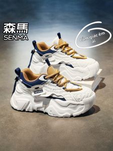 SENMA | Autumn Premium Casual Sports Thick Heel Elevating Womens Shoes