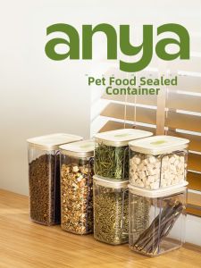 anya | Pet Food Storage Container Anti-moisture Airtight