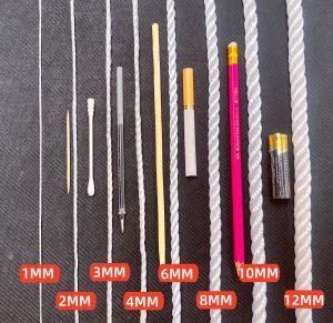 High Strength Nylon Rope Bonding Rope Wear Resistant Brake Rope Tug of War Polyethylene Rope Outdoor Greenhouse Film Pressing Rope Thickness