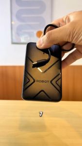 ROBOT Powerbank Mini 5000mAh Real Capacity Fast Charging 18W With Cable Type C Power Bank Portable RT07 Original - Garansi 1 Tahun