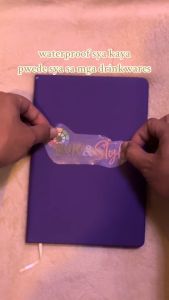 UV DTF STICKER for personalized items A3 size 11x16 inches For tumbler notebook mugs souvenir Synthetic Leather