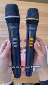 MURAH ~Mic Wireless / Mic Double Wireless Advance Mic-208 VHF | Mic Ori / MIC KARAOKE | Microphone Karoke Mic Duet | Mic Bluetooth Karaoke Tanpa Kabel | Mic Karaoke Suara Jernih ~ Noah Online Store