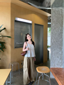 Flowy Long Leg Linen Trousers