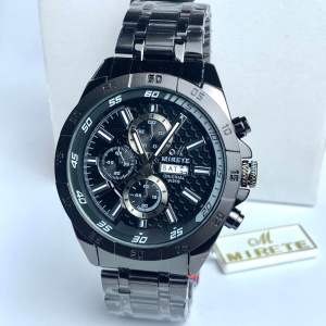 MIRETE ORIGINAL WATCH - Jam Tangan Pria Mirete Original Bahan Stainless Analog Tahan Air Tanggal Aktif Jarum Fosfor
