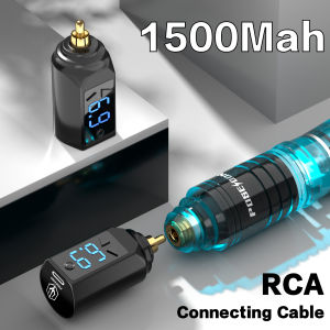 Poseidon bút Tattoo Kit-Bút Tattoo với 20pcs Tattoo cartrodge kim Máy xăm không dây với 1500mAh cung cấp điện và phụ kiện xăm hình cho nghệ sĩ