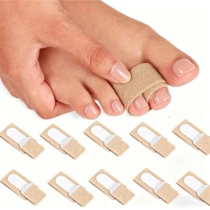 New Portable Finger and Toe Magic Tape Bandage Toe Divider Toe Overlap Thumb Abduction Middle Toe Small Cloth Stretcher