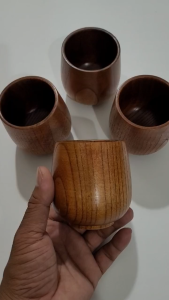 <In laser> Shop giới thiệu cốc gỗ tự nhiên bảo vệ môi trường chống nóng vỡ… có thể in logo doanh nghiệp cửa hàng quà biếu tặng.