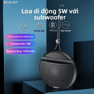 Loa Bluetooth Mini Không Dây ZEALOT S24 5W Với Chức Năng Ghép Nối Kép Pin 1200mAh Âm Trầm Mạnh Mẽ Âm Thanh Gia Đình Di Động