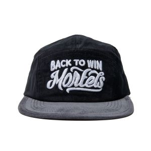 mortels five panel hat back to win