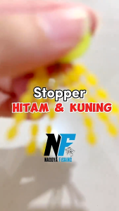 Stopper Pancing Bulat Kecil Besar Warna Kuning Isi 30 Pcs Utecate