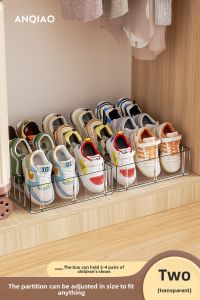 WEIAI | Space-saving Transparent Acrylic Baby Shoe Storage Box