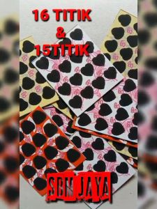 Tom Mainan Gosokan Bom 16 Titik isi 2000 Permainan Kartu