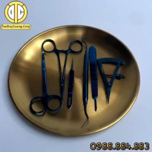 (COMBO 6 MÓN TẶNG KHAY VÀNG) Bộ nhấn mí mắt bộ phẫu thuật thẩm mỹ mí mắt full xanh Germany