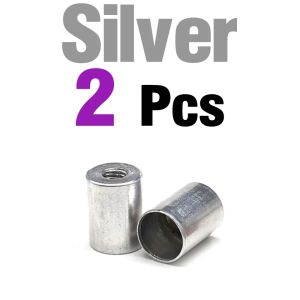 2Pcs Durable DIY Fishing Landing Net Connector Thread Adaptor - Brand New Nice Tool for Anglers