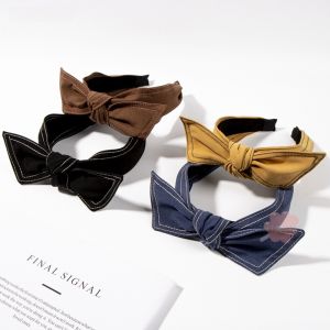 Jeans Type Ribbon Headband Fashion Hairband 🍭 Korean Korea Style 🍭 Tiktok Hair Accessories Women Cekak Rambut / 抖音爆款发箍发饰