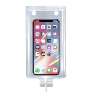 Universal Phone Pouch Waterproof Transparent Rainproof Touch Compatible Bag For Fishing Boating 7 Inch Device Protectionproduct