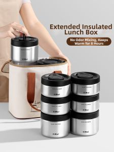 YOULUNMEI | Ultra-Long Insulation Bento Box Multi-Layer