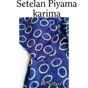 Piyama karima Tunik Premium Be Sotya | Piyama | Homedress | Bahan Adem | Outfit|Hampers ulang tahun