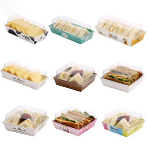 Hộp Đựng Bánh Mì 100 Bộ Hộp Đựng Bánh Kem Hộp Đựng Bánh Quy Hộp Đựng Bánh Ngọt Hộp Đựng Bánh Bông Lan Hộp Đựng Đồ Ăn Nhẹ