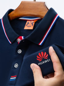 Áo Thun Nam Mùa Hè Thường Ngày in Logo Thêu Cổ Polo Tay Ngắn Công Sở Công Ty Quảng Cáo Quần Áo Làm Việc Chất Liệu Polyester Cotton