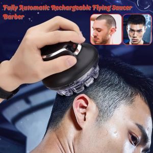 เครื่องตัดผมจานบินอัตโนมัติเต็มรูปแบบ เครื่องตัดผมแบบชาร์จไฟได้ เครื่องตัดผมสั้นแบบซักได้ เสียงเบา USB