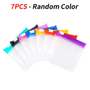 Reusable Travel Zipper Pill Bags Set 14pcs/7pcs/1pc Semi Transparent Self Sealing Medicine Storage Container for Travel