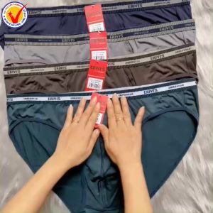 Combo 4 Quần lót nam BIGSIZE - Size lớn (3XL đến 8XL) chất liệu thun lạnh bốn chiều Quần sịp nam dành riêng cho người mập