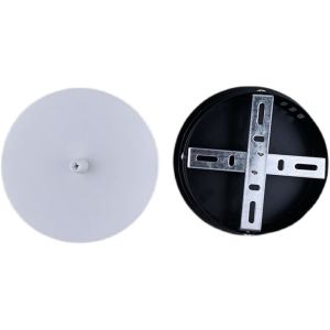 Thickened Heightened Ceiling Plate for Pendant round the Lamp Disc DIY Lamp Accessories Lighting Disc Golden Matte Black White