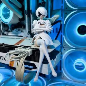 Bandai | 15Cm Anime Original Nier:automata Ver1.1A 2B Yorha No. 2 Type B Premium Chokonose Figure PVC Model Collectible Toys