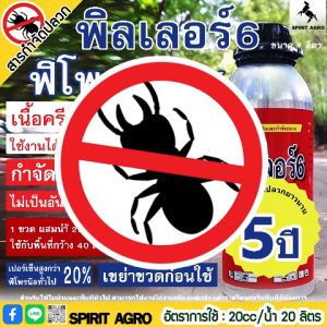 พิลเลอร์6 ( ฟิโพรนิล6% ) น้ำยากำจัดปลวกสูตรเข้มข้นใช้ง่ายกำจัดได้ทั้งปลวกและมด - สปิริต อะโกร